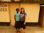 MUDr. Mamova s porodnou asistentkou pocas pobytu v Juznom Sudane